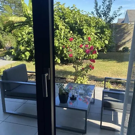 Quarto em Acomodações Particulares Avec Jacuzzi Ideale Pour Visiter La Normandie